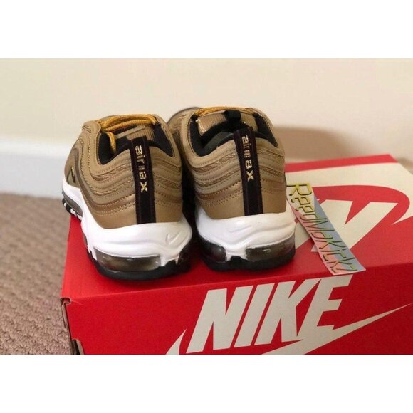 Nike Air Max 97 OG QS Metallic Gold Womens 11us - Picture 4 of 4